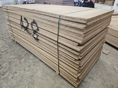 Lot 11 - Selection of Chip Board Sheets (245cm x 104cm x 20mm - 53 of)