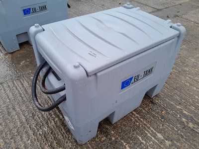 Lot 520 - Unused 2023 Emiliana Serbatoi 220Z1 220 Litre Static Plastic Carry Tank , 12 Volt Pump