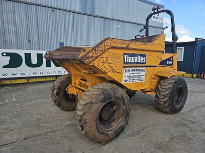 Lot 410 - 2005 Thwaites 9 Ton Dumper, Folding Roll Bar