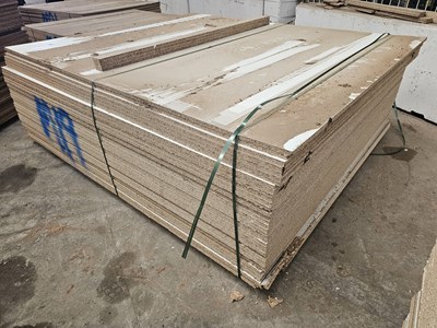 Lot Selection of Chip Board Sheets (245cm x 206cm x 20mm)(39 of)