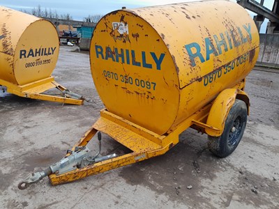 Lot Trailer Engineering 2140 Litre Single Axle Bunded Fuel Bowser, Manual Pump