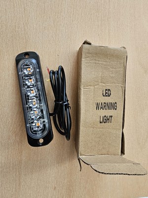 Lot Unused LED Warning Lights (4 of)