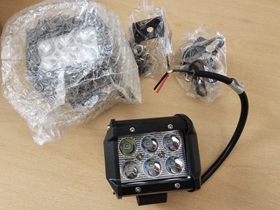 Lot Unused 6.5cm LED Spot Lights (2 of)