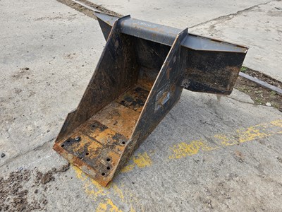 Lot 2018 Abiljo 18" Digging Bucket to suit Skidsteer Loader