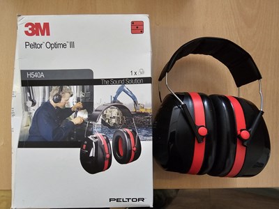 Lot Unused 3M Peltor Optime III Ear Defenders (2 of)