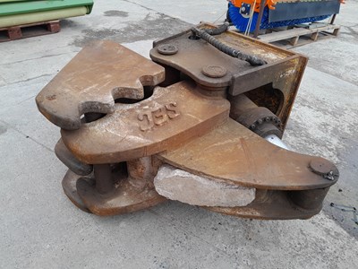 Lot SEC Hydraulic Concrete Pulveriser 80mm Pin to suit 20 Ton Excavator