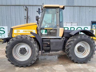 Lot JCB Fastrac 1135 4WD Tractor, Front & Rear Suspension, Air Brakes, 4 Spool Valves, A/C