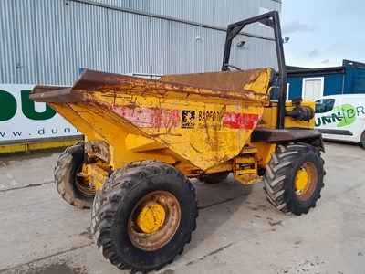 Lot 1998 Barford SX6000 6 Ton Dumper, Roll Bar