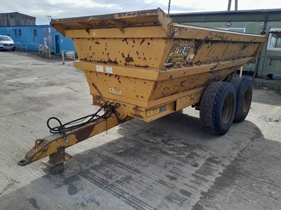 Lot 334 - Thompson TD60 14 Ton Twin Axle Tipping Trailer