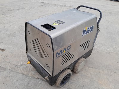 Lot 2018 Mac International Avant 240Volt Hot Diesel Pressure Washer