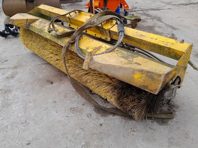 Lot Hydraulic Tilting Sweeper to suit 3 Point Linkage