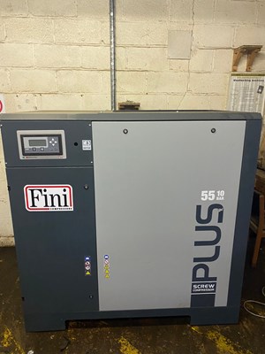 Lot 95 - 2016 Fini 55 400Volt Screw Compressor