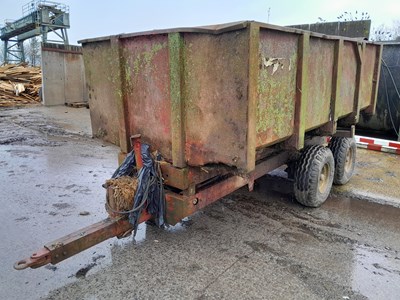 Lot 285 - Twin Axle High Lift Tipping Trailer