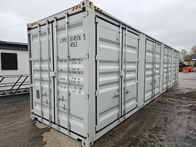 Lot 167 - Unused 40' High Cube Container, 4 Side Doors