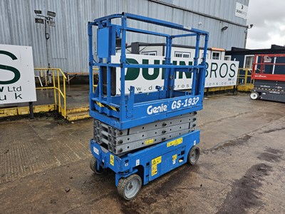 Lot 426 - 2007 Genie GS1932 Wheeled Scissor Lift Access Platform