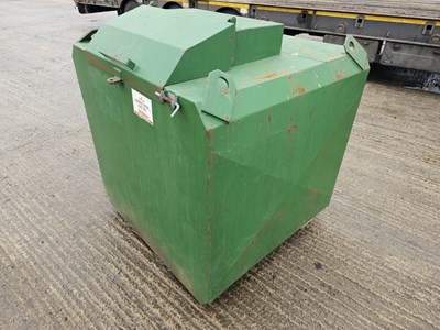 Lot 529 - 500 Litre Static Bunded Fuel Bowser, 240Volt Pump, Flow Meter