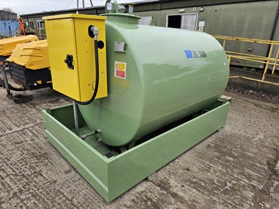 Lot 539 - Unused 2024 Emiliana Serbatoi TF3/50 3172 Litre StaticFuel Bowser, Contaminant Dyke, 240Volt Pump, Flow Meter