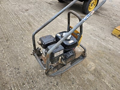 Lot 555 - 2022 Wacker BPS1030A Petrol Compaction Plate, Honda Engine