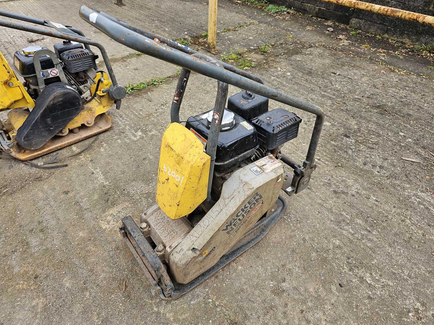 Lot 555 - 2022 Wacker BPS1030A Petrol Compaction Plate, Honda Engine