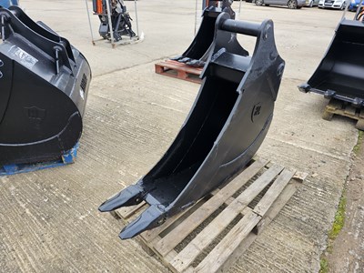 Lot 907 - Unused 2023 Hardlife 100-UD-300 12" Digging Bucket 65mm Pin to suit 13 Ton Excavator