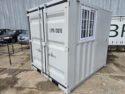 Lot 238 - Unused 8' Container, Side Door & Window