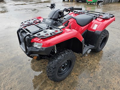 Lot 145 - Unused 2023 Honda TRX420 Rancher 4WD Petrol Quad Bike