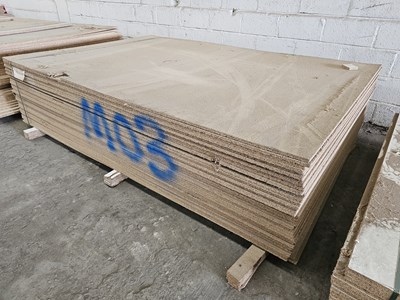 Lot 54 - Selection of Chip Board Sheets (275cm x 184cm x 18mm)(39 of)