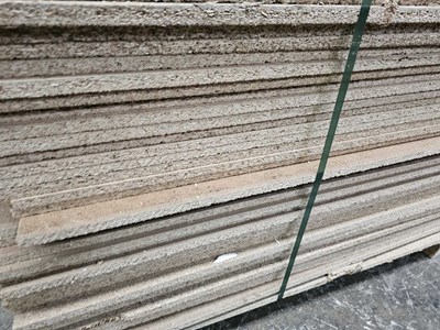 Lot 52 - Selection of Chip Board Sheets (245cm x 104cm x 20mm - 48 of)