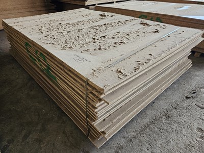 Lot 435 - Selection of Chipboard Sheets (276cm x 183cm x 18mm - 39 of)