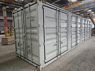 Lot 165 - Unused 40' High Cube Container, 4 Side Doors