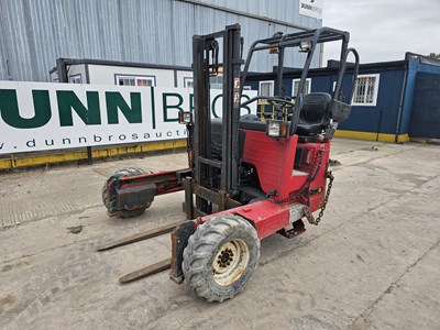 Lot 2007 Moffett M5 25.3 Truck Mounting Forklift, Side Shift, Forks