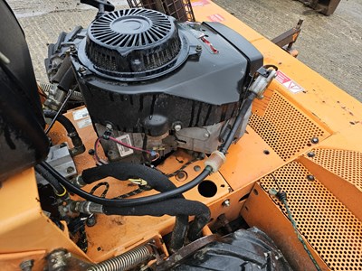Lot 136 - Scag SWZ-17KA Petrol Self Propelled Flail Mower, 52" Deck, Kawasaki Engine