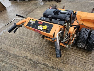 Lot 136 - Scag SWZ-17KA Petrol Self Propelled Flail Mower, 52" Deck, Kawasaki Engine