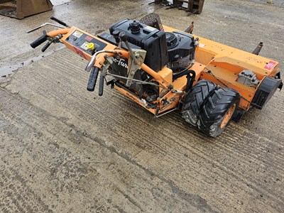 Lot 136 - Scag SWZ-17KA Petrol Self Propelled Flail Mower, 52" Deck, Kawasaki Engine