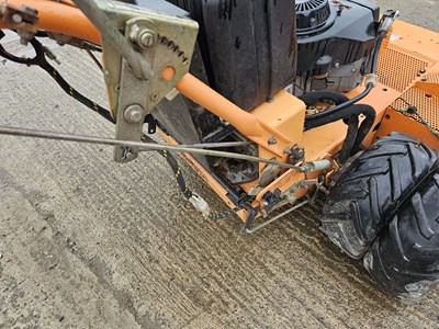 Lot 136 - Scag SWZ-17KA Petrol Self Propelled Flail Mower, 52" Deck, Kawasaki Engine