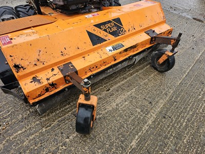 Lot 136 - Scag SWZ-17KA Petrol Self Propelled Flail Mower, 52" Deck, Kawasaki Engine