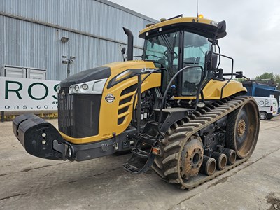 Lot 243 - 2014 AGCO Challenger MTC755E Crawler Tractor, Front Weights, Isobus Ready, 4 Spools, A/C