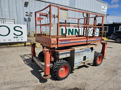 Lot 421 - 2007 Skyjack SJ6826RT Wheeled Scissor Lift Access Platform