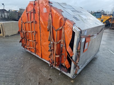 Lot 367 - 2006 Van Riemsdijk Rotherham 7' x 8'6" Aluminium Cargo Box