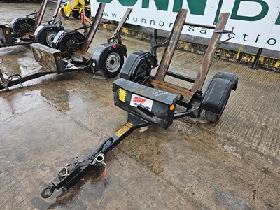 Lot 572 - Single Axle Trailer to suit Pedestrian Roller