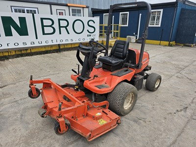 Lot 78 - 2019 Kubota F3090 Diesel Out Front Ride On Lawn Mower, Roll Bar