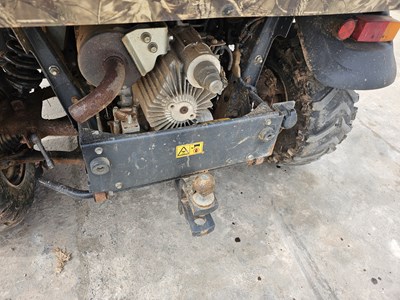 Lot 76 - Kubota RTV900 4WD Diesel Utility Vehicle, Hydraulic Tipping Body, Full Cab, Power Steering, Winch (No Reverse), (Reg. Docs. Available)