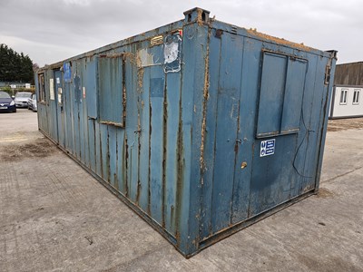 Lot 822 - 30' x 9' Containerised Double Office & Kitchen