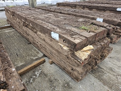 Lot 839 - 5m Wooden Bog Mats (5 of)