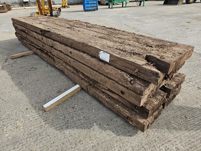 Lot 848 - 5m Wooden Bog Mats (5 of)