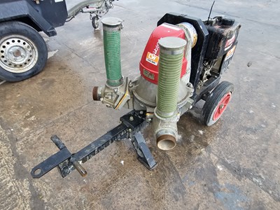 Lot 602 - 2017 Hilta 090YE 3" Water Pump, Yanmar Diesel Engine