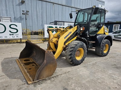 Lot 399 - 2012 Komatsu WA100M-6 Wheeled Loader, QH, A/C