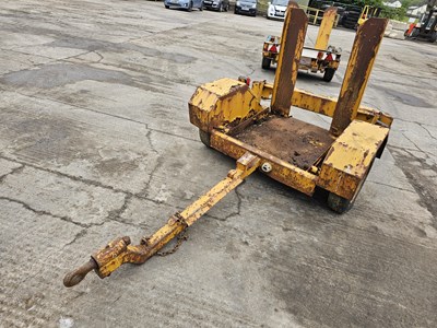 Lot 568 - Single Axle Trailer to suit Pedestrian Roller