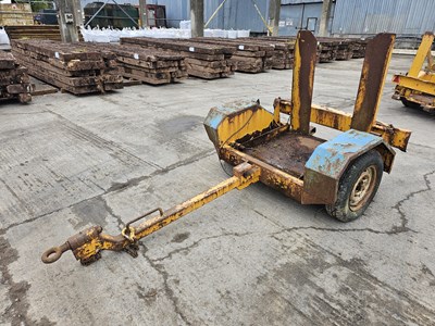 Lot 569 - Single Axle Trailer to suit Pedestrian Roller