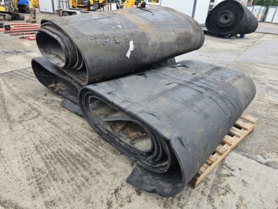 Lot 719 - Roll of Rubber Conveyor Belting (3 of)